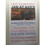 Flyer on the wall