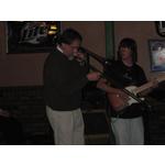 Jim on Trombone and Taylor on Guitar