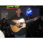 Mostly Joe Hawkins on Guitar and Vocals