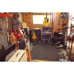 The Stage Set-up For Hump Night Jam and Open Mic Night