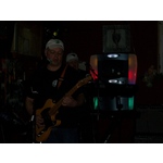 Mike U. Jamming at the Cove.