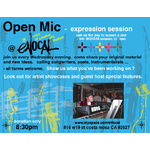 open mic flyer