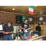 Randall, Anthony and Winston on drums.