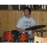 ....with drummer.