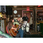 A little Guantanmera, Cindy and Bruce, with Scott on congas.