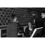 Janet and Kate - belted out the Christmas songs!
