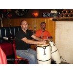 Bruce and Danny keeping the beat!