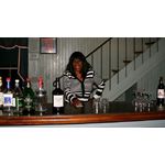 Ms. Carlene is ALWAYS ready to trade your money for spirits anytime.