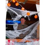 House drummer Bill Perry lookin' scary!  
