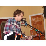Phil showcasing his originals