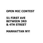 OPEN MIC CONTEST
