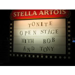 Tonites Open Stage