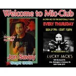 Jon Savoy at Mic-Club