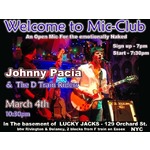 Lucky Jacks Open Mic - NYC. 7pm sign up!
