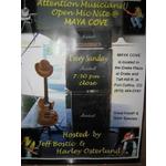 Flyer on the wall