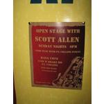 Flyer on the wall