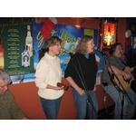 Robin and Sharon on Backup Vocals