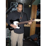 Lional Young on Slide Guitar.