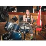 Becca on Drums
