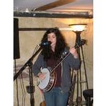 Christina and her cool banjo!