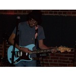 Jeremy Vega - showing off his VERY cool brand new guitar!