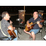 Bill and Brad - The playing continues after the lights go down.