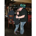 MG cutting the rug with his baby girl!