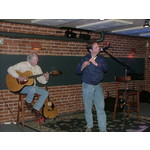 Michel on flute accompanied by Dan.