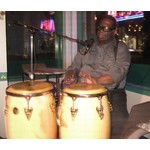 Mike on Congas
